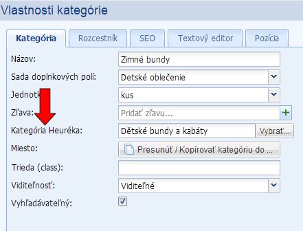 párovanie produktov na heureka.sk