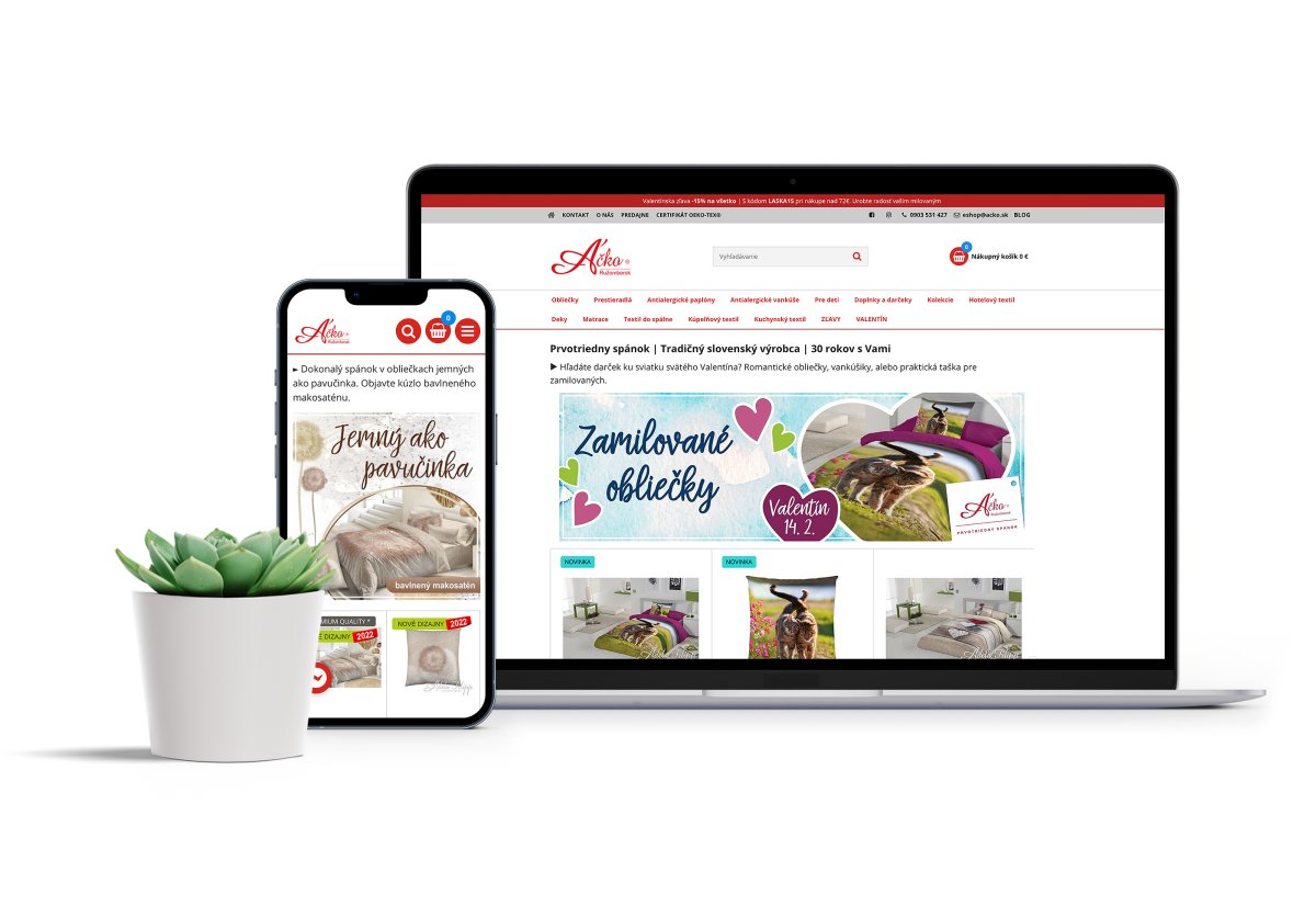 Eshop design, úpravy eshopu na mieru | BiznisWeb.sk