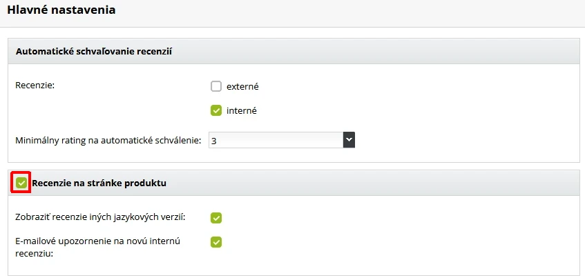 Funkcia produktové recenzie v e-shope - ako aktivovať? - BiznisWeb.sk