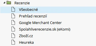Recenzie v e-shope: nastavenie v BiznisWeb.sk