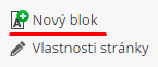 novy blok ikona