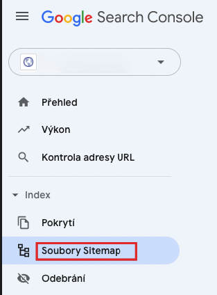 ako pridať sitemap cez GSC