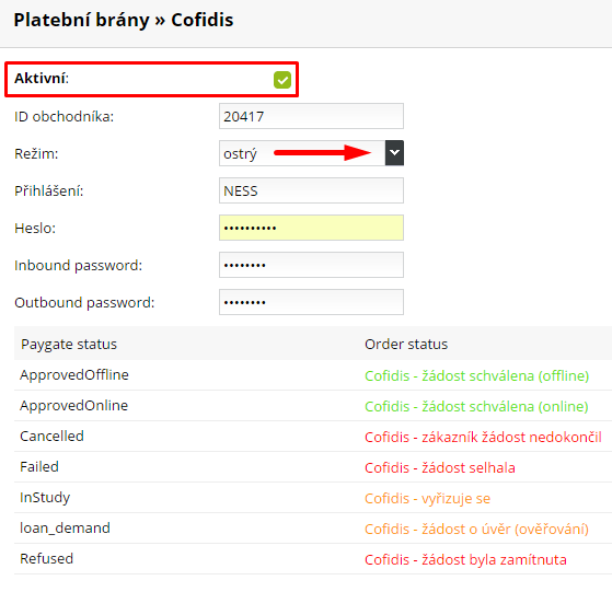 cofidis - splátkový systém pre českých zákazníkov