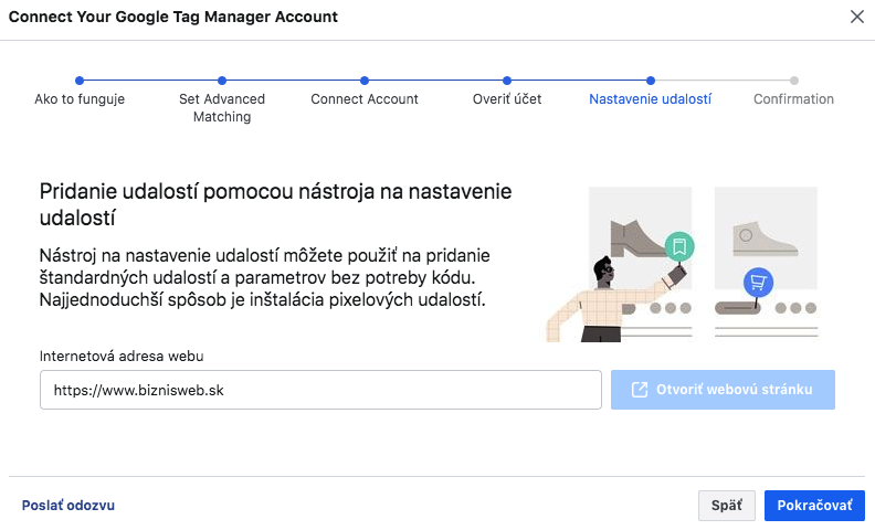 nastavenie FB Pixelu cez GTM