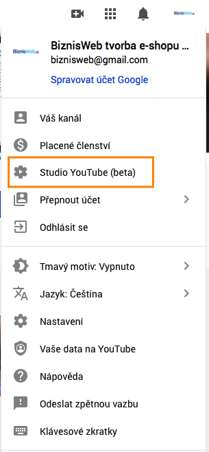 Studio Youtube