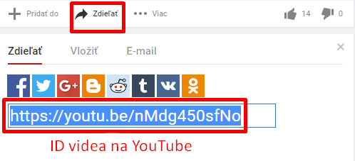 ID videa na YouTube.com