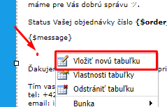 ako vlozit tabulku v tabulke v CMS FLOX od BiznisWebu