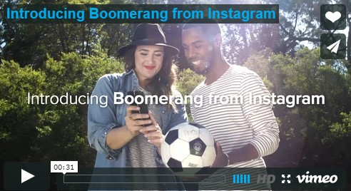 aplikácia boomerang