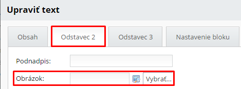 zarovnanie textu, obrázok na web