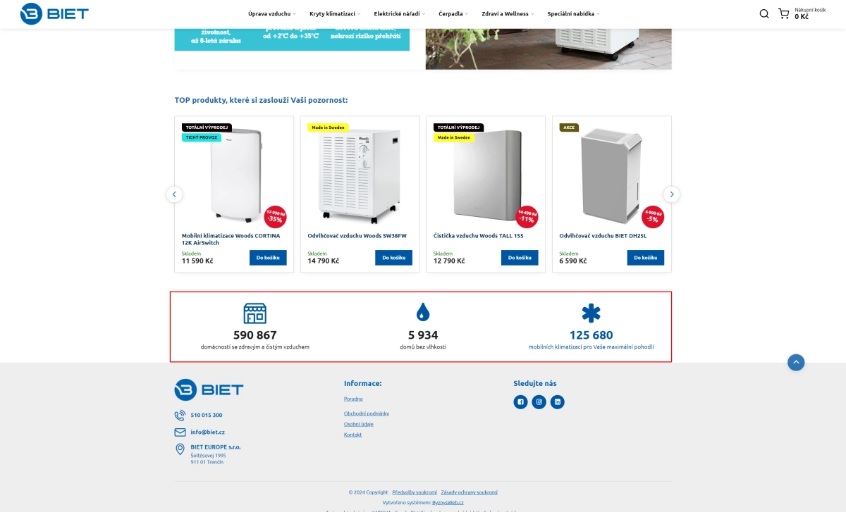 Výhody v e-shope ako počítadlo - BiznisWeb.sk