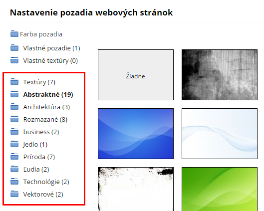 pozadie webovej stránky z obrázkov galérie flox 2