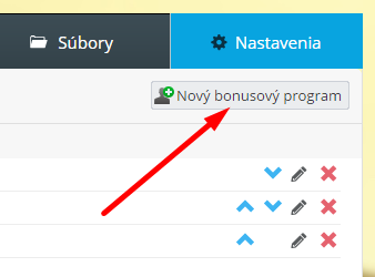 bonusový program v eshope