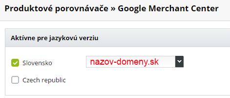 aktivácia google merchant center