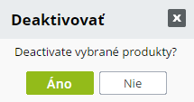 skrytie produktov v eshope