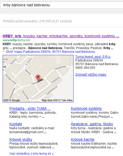 google mapa
