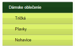 Deaktivovanie bocneho web menu