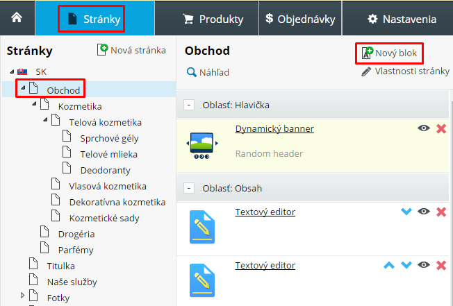 Predaj najpredavanejsich produktov - vlozenie krok 1