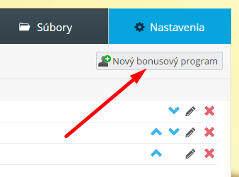 Novu bonusovy program pre nakup produktov s darcekom