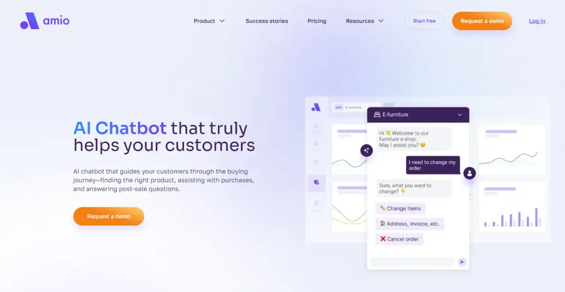 Amio AI - implementácia live chatu v BiznisWebe