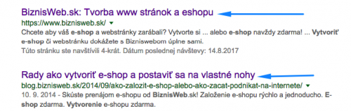 zobrazenie title v serp