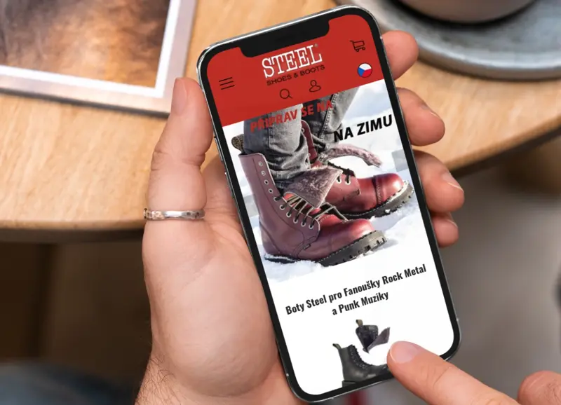 Jednoduché ovládanie e-shopu a webu